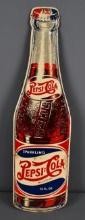 Di-Cut Pepsi:Cola Sparkling 12Fl.Oz Bottle Metal Sign (TAC)
