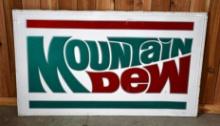 Mountain Dew Metal Sign (TAC)