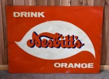 Drink Nesbitt's Orange Metal Sign (TAC)