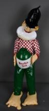 Mountain Dew Plastic Blow-up Hillybilly Doll