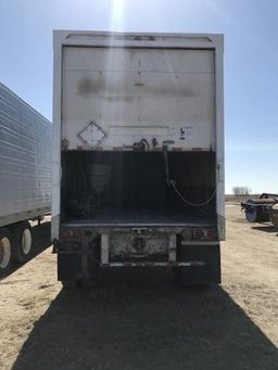 28’ enclosed van spray trailer for semi