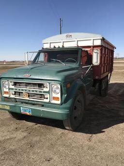 1968 Chevy single axle grain truck