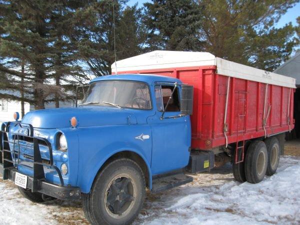 1957 Dodge grain truck w/ tag axle