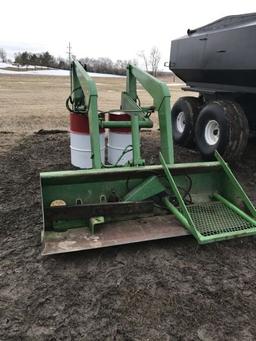 JD 48 front end loader