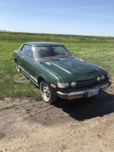 Older Toyota Celica 2 door car