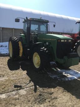 1997 JD 8300 MFD tractor