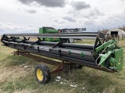 JD 925 header w/ transport