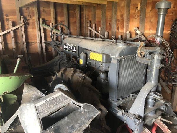 McCormick Deering Farmall tractor