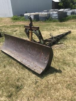 Smaller tractor dozer blade