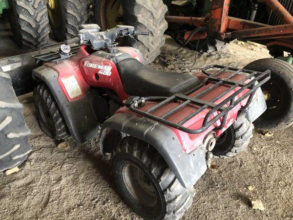 400 Foreman 4WD 4 wheeler