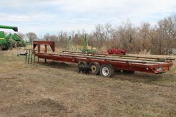 Hay trailer, gooseneck