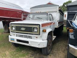 1973 Chevy C-65 tag tandem grain truck