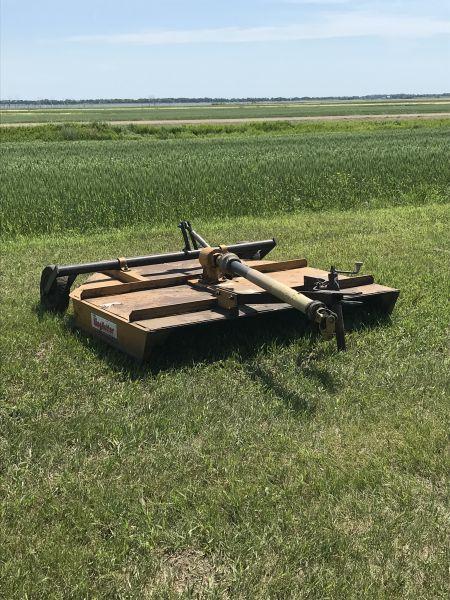 5’ Rotary brush mower, hitch