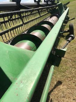 30? JD 930F flex header