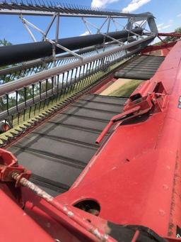 25' Case IH 8220 pull type swather