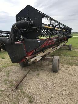 Case IH 30' Model 1020 flex head w/ Crary air reel