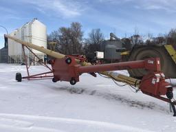 10” x 61’ Westfield auger / swingout hopper