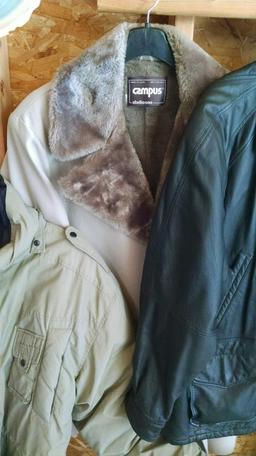 Lot of 5 men's jackets large size