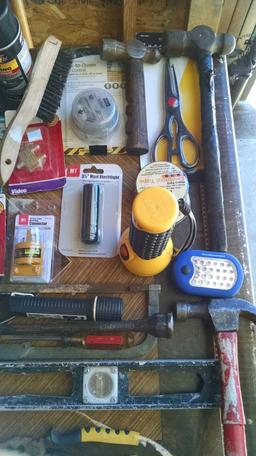 Lot of assorted tools see pics