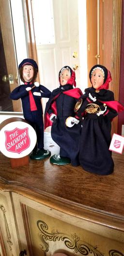 Byers Choice Salvation Army Figurines
