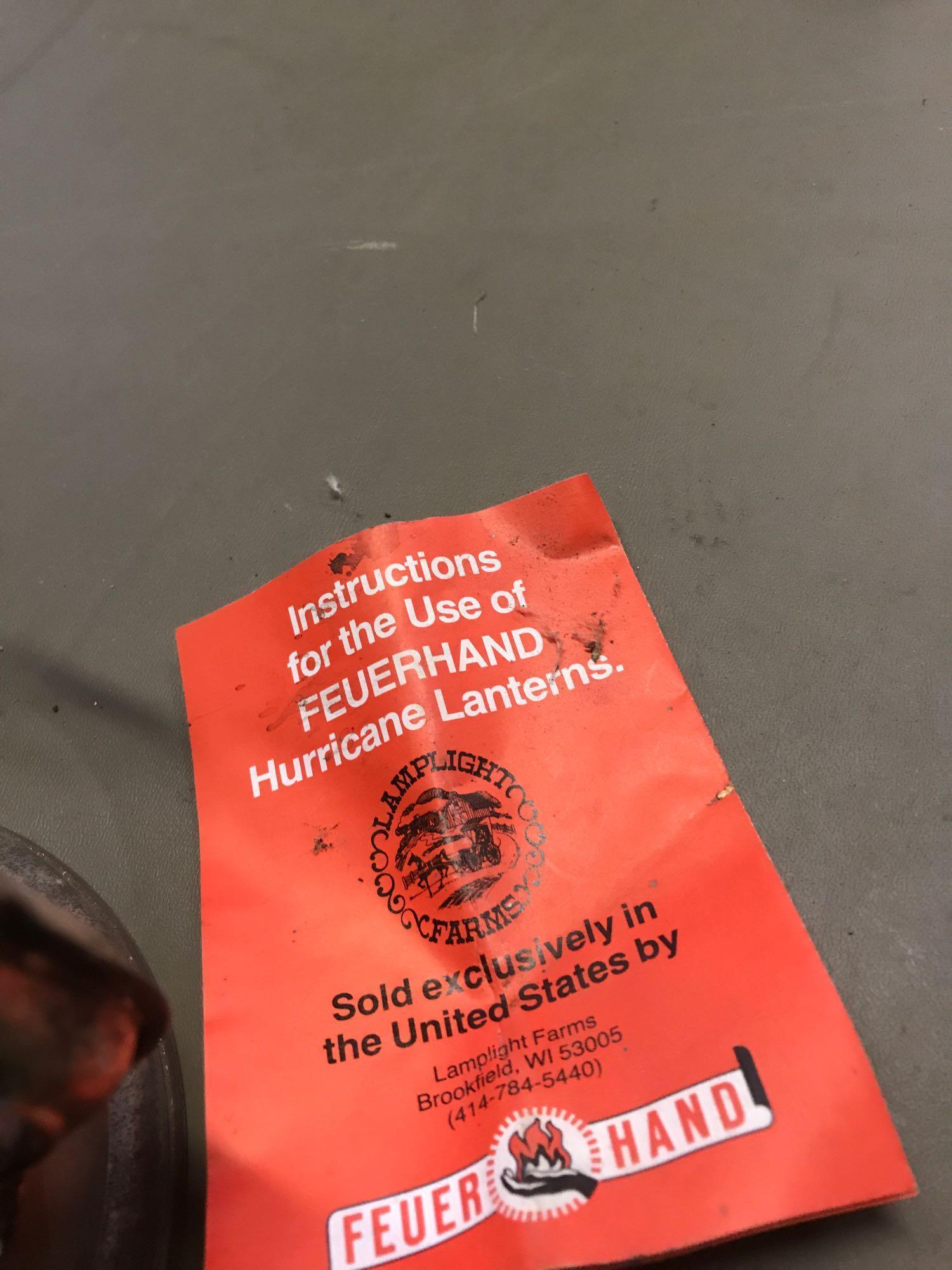 Feuerhand Hurricane lantern