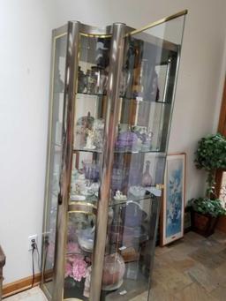 Foyer - Glass Curio Cabinet