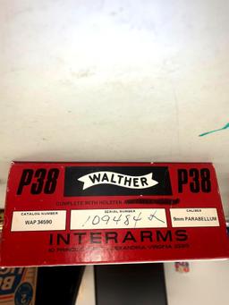 Walther interarms P38 pistol