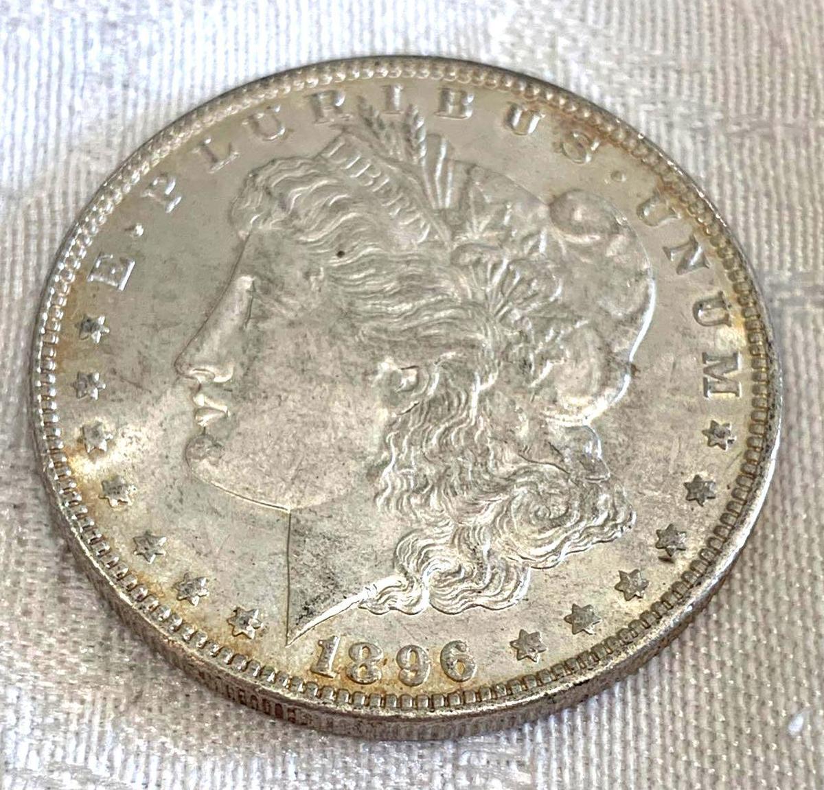 Morgan dollar 1896