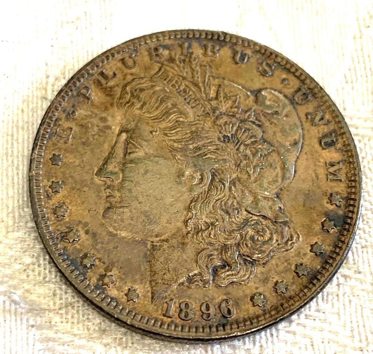 Morgan dollar 1896