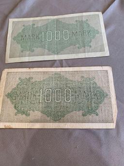 German currency 1922