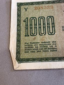 German currency 1922