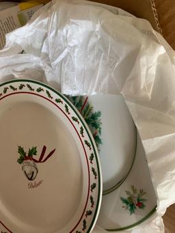 Christmas dishes and cups