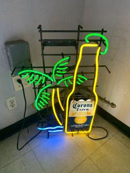 Corona neon sign