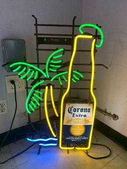 Corona neon sign