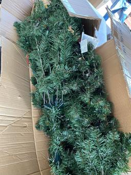 6 1/2 foot tree pre-lit tree 150 mini lights with dimmer see pictures