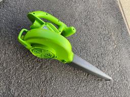 Green works electric blower