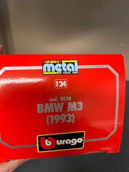 1/24 BMW M3 1993 burago Die cast car