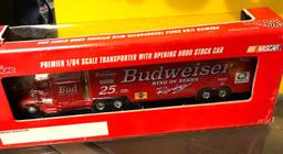 Racing Champions Budweiser premier 1:64 scale transporter limited edition