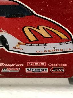 Ertl race image Larry Minor Motorsports McDonalds 1:64 scale die cast tractor trailer