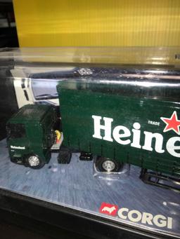 Corgi Heineken Beer Tractor Trailer 1:64 scale