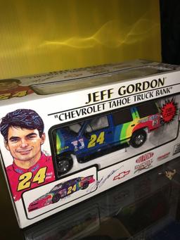 Jeff Gordon Chevrolet Tahoe Truck Bank 24 Hendrick motor sports die cast 1:25 scale