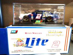 Revell 124th scale Rusty Wallace Miller lite diecast car