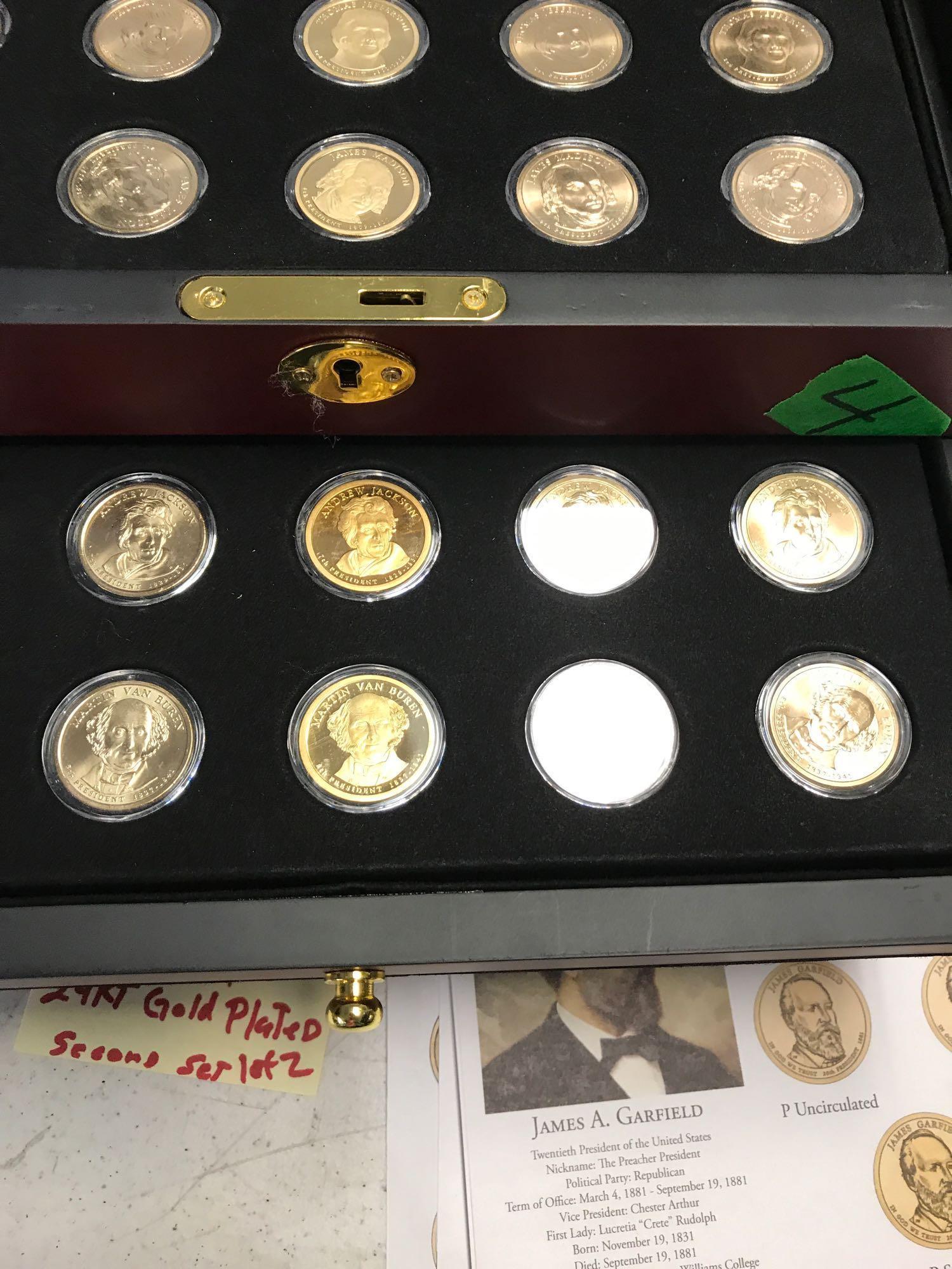 Ultimate presidential dollar collection 2007-2011 100 dollar coins United States mint starter set