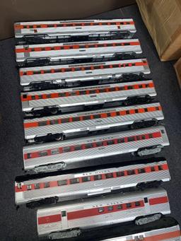 10 New Haven train cars set