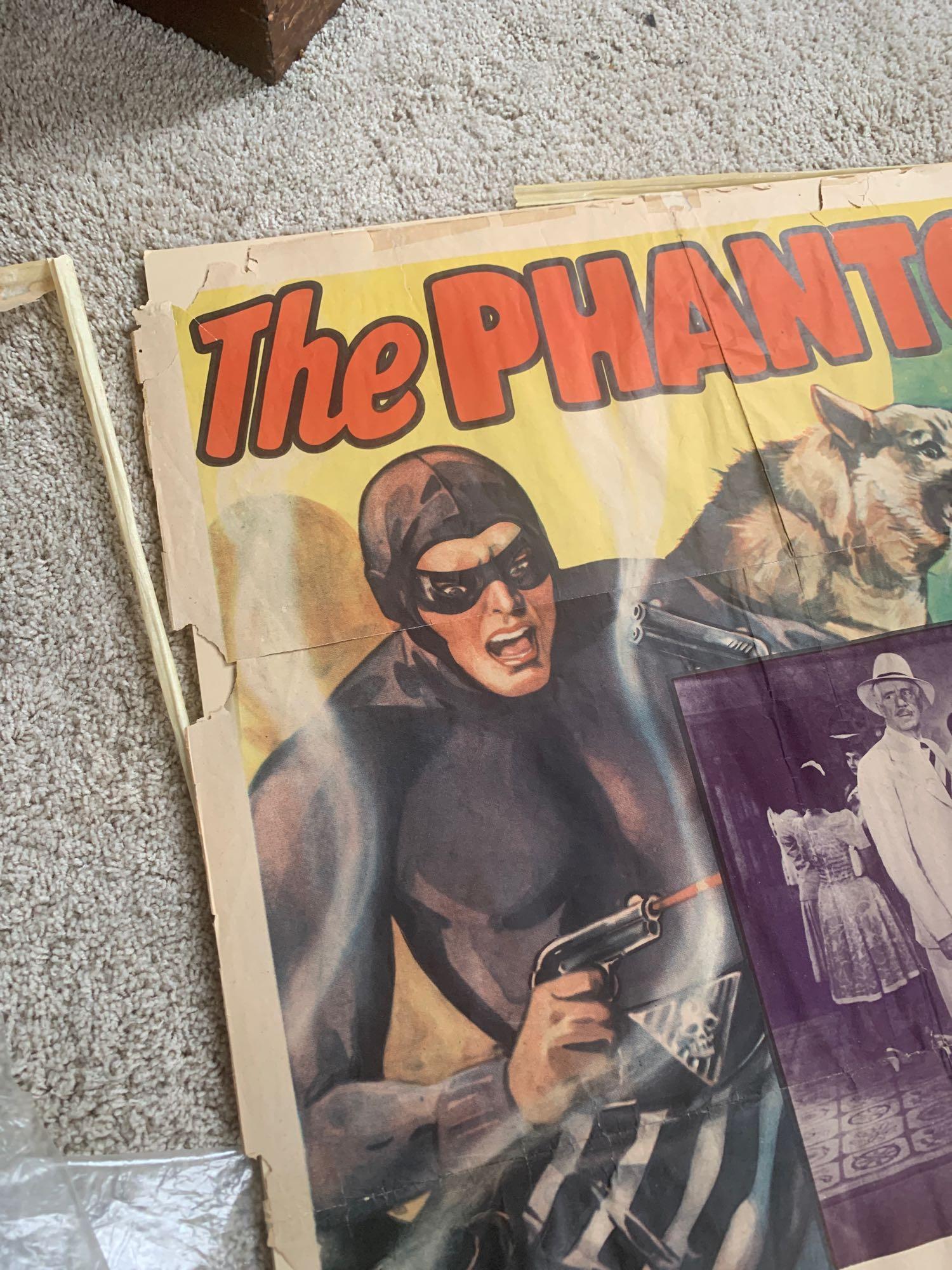 Vintage the phantom movie poster
