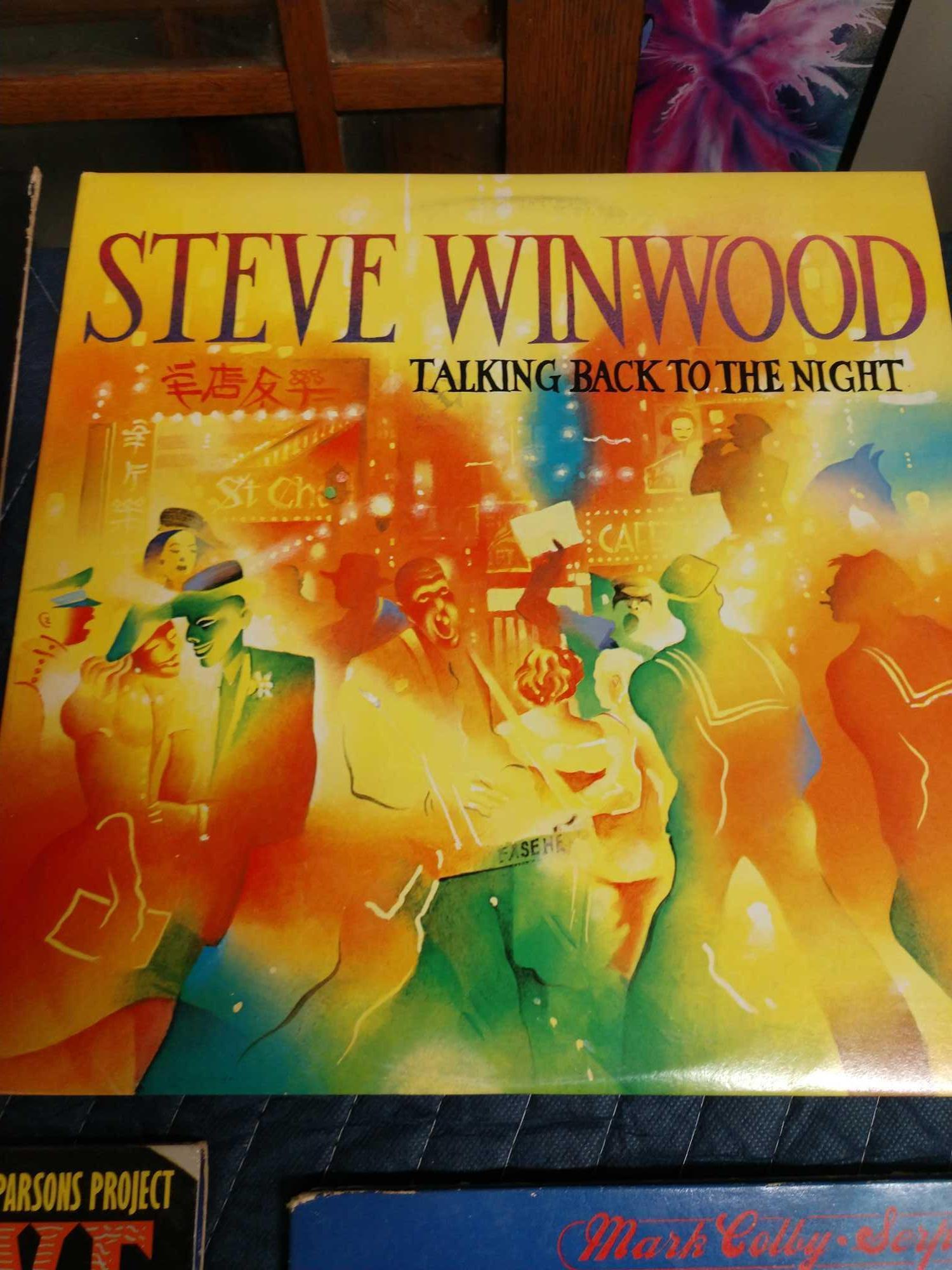 Five record albums including the Alla, Stevie winwood, Quincy Jones, and Mark Colbyn Parsons project