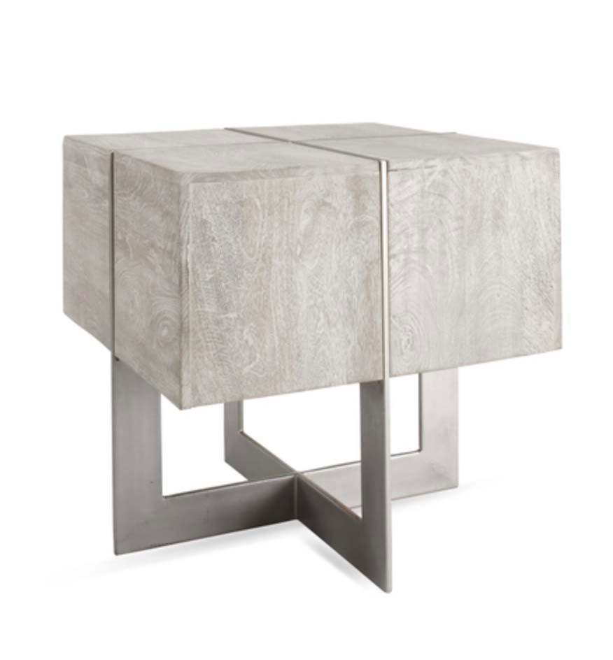 Z Gallerie Clifton square end table