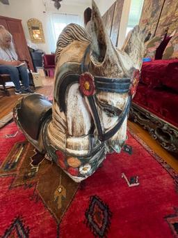 Carousel style horse