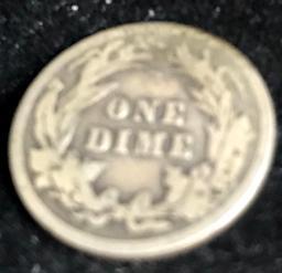 1916 Barber dime