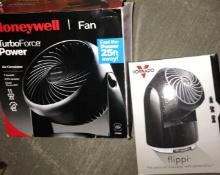 Honeywell turbo fan/flippi personal circulator